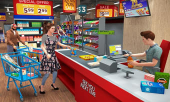 Supermarket Game Shopping Game