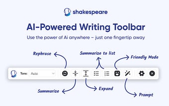 Shakespeare AI Toolbar