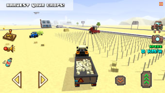 Blocky Farm Racing & Simulator - driving game