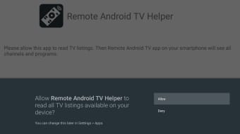 Remote Android TV Helper