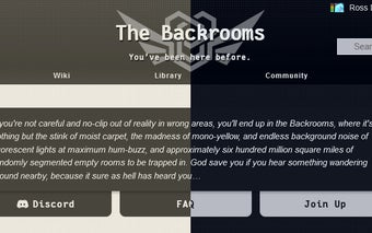Backrooms Dark Mode