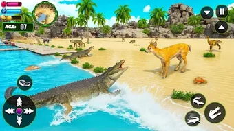 Angry Alligator Attack Sim 3D