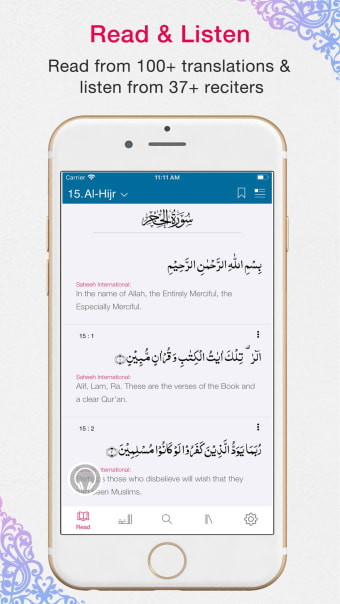 Quran App ReadListenSearch