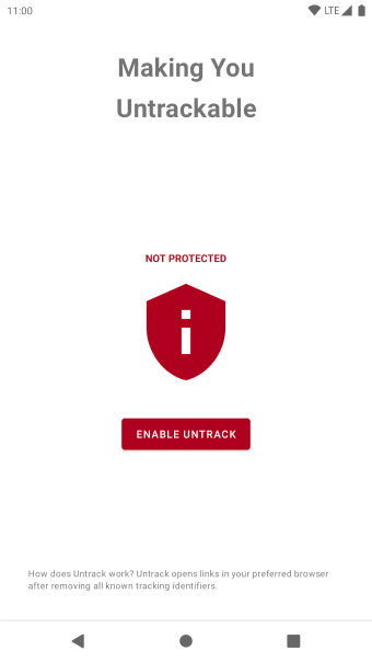 Untrack  Link Tracking Protection Privacy