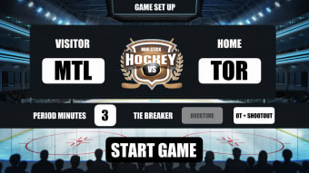 Mini Stick Hockey Scoreboard