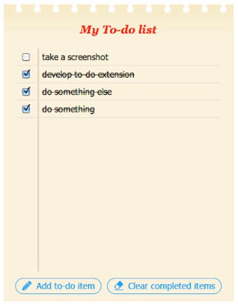 Tasks To-Do