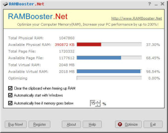 RAM Booster .Net