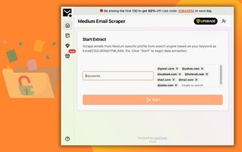 Medium Email Scraper