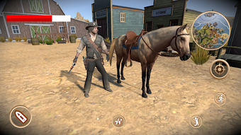 West Cowboy Horse Riding 3D