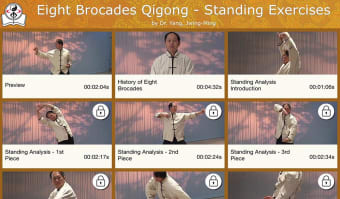 Eight Brocades Qigong Standing (YMAA)