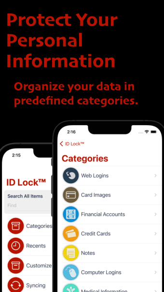 ID Lock - Secure Data Manager