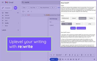 re:write - Your writing companion