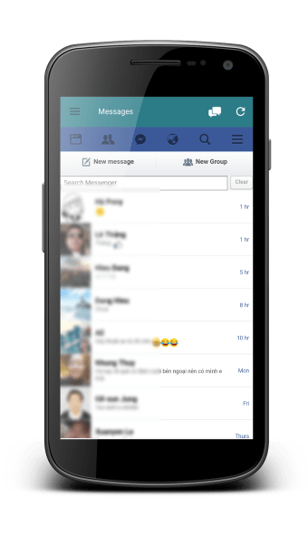 Pyno:chat history for Facebook