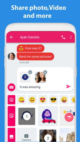 Messenger Text and Video Call
