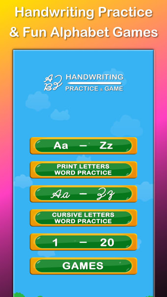 ABC Alphabet Writing Worksheet
