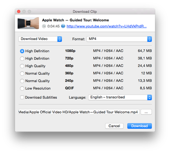 4k video downloader for mac 10.11.6