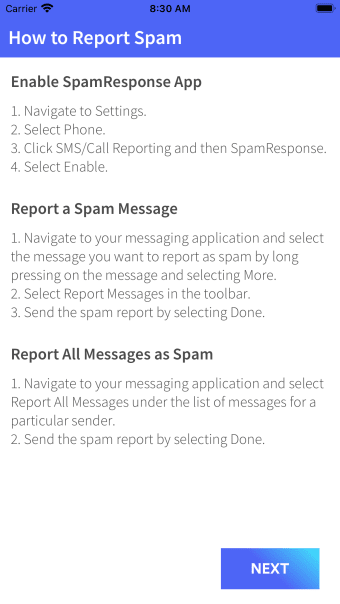 SpamResponse