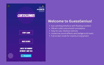 GuessGenius: Number Puzzle Game na Google Chrome - Rozszerzenie Download