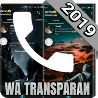 WA Transparan foto sendiri 2019