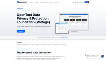 Imagen 0 para OpenText Voltage SecureDa…