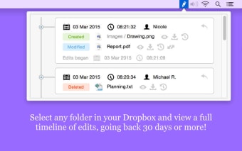 Revisions for Dropbox