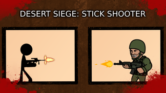 Desert Siege: Stick Shooter