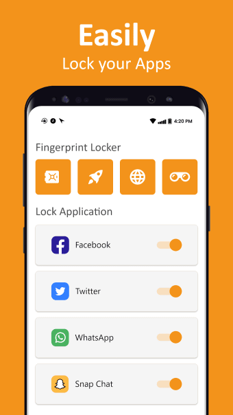 App Locker - Fingerprint PIN