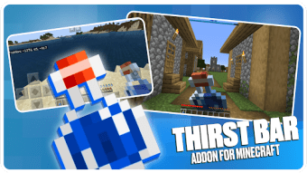 Addon Thirst Bar for Minecraft