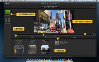 Drop’n’Roll – automatic movie maker