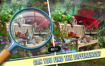 Find The Difference - Garden