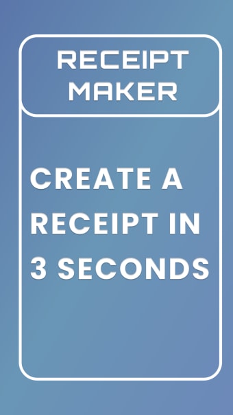 Receipts App: Receipt Maker