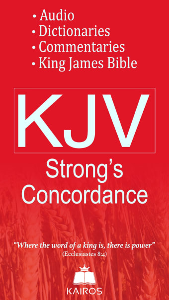 Bible KJV Strongs Concordance