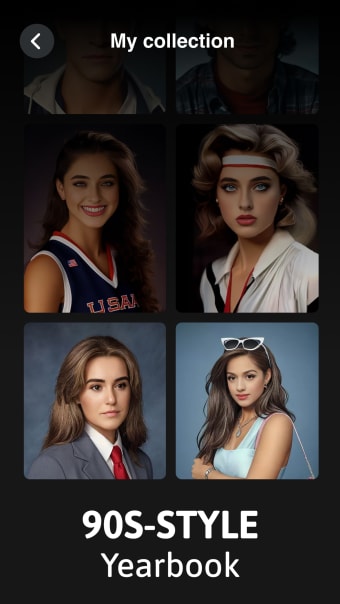 AI Yearbook 90s Challenge Pic