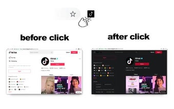 Dark theme for TikTok