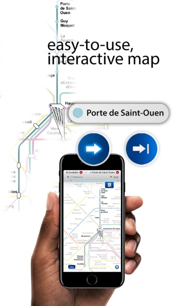 Paris Metro RER  Offline Map