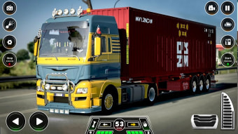 US Truck Driving Game 3D