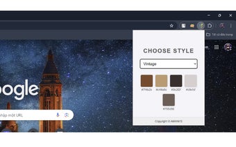 Color Suggestion Extension