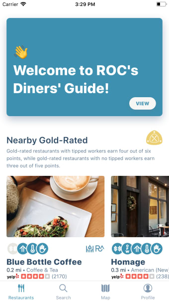 ROC National Diners Guide