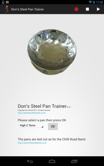 Dons Steel Pan Trainer