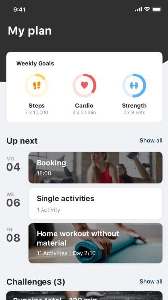 Lakeside Fitness App