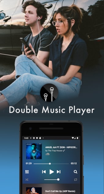 SplitCloud Double Music - Play two songs at once
