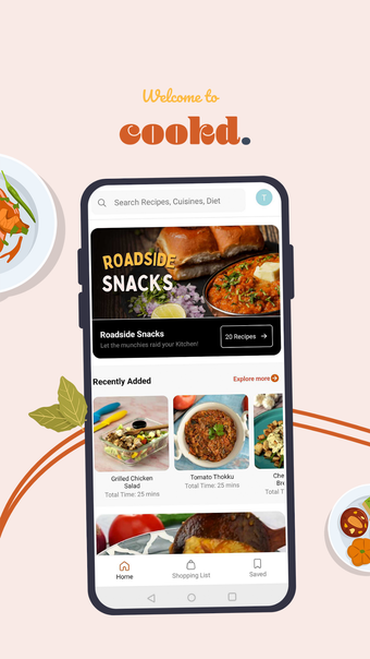 Cookd: Recipes  Meal Planner