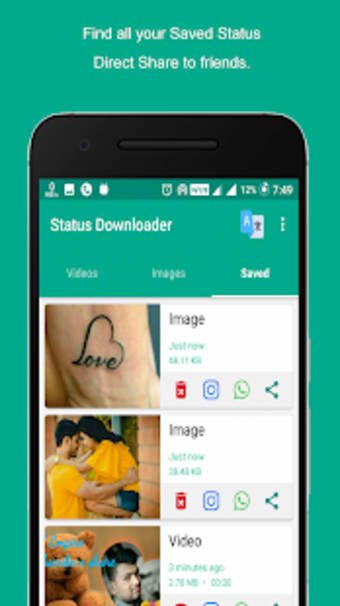 Status Viewer And Downloader  Video Status to MP3