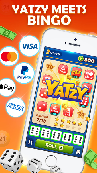 Yatzy Bingo: Win Real Cash