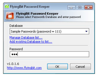FlyingBit Password Keeper