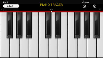 Pitch Changeable! Piano Tracer