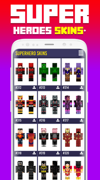 Superhero Skins