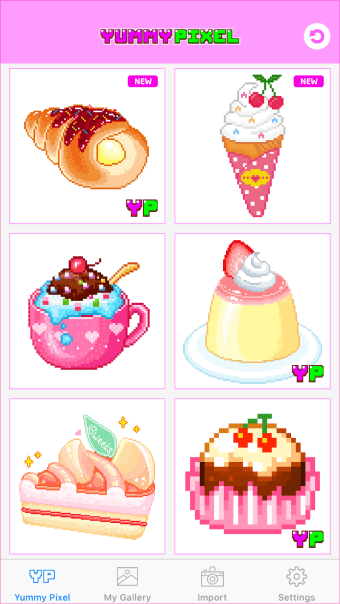 Yummy Pixel - Color by Number