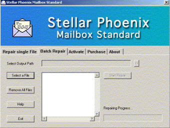 Stellar Phoenix Mailbox Standard - Email Recovery Software