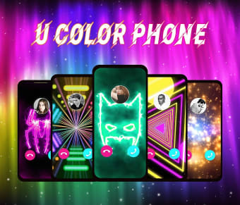 U Color Phone - 3D Color Call Flash Call Screen